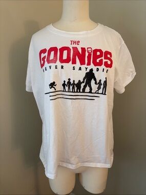 The Goonies Red & White Graphic Kids T‑Shirt